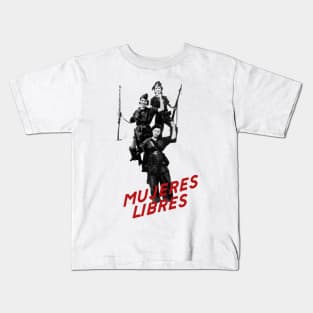 MUJERES LIBRES Kids T-Shirt